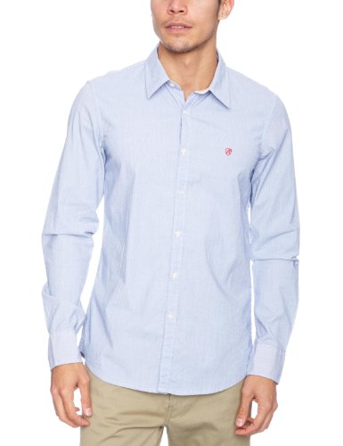 Replay Herren Businesshemd , gestreift M4707 