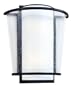 BENNINGTON 1LT WALL SCONCE FLU FORGED BRONZE