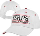 Maryland Terrapins 'The Game' Classic White Nickname Bar Adjustable Hat