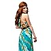 TopTie Floral Print Silky Long Maxi Dress, Green, One Size