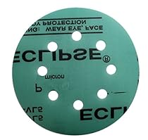 Sungold Abrasives 74723 5-inch x 8 Hole Eclipse Film Hook and Loop Discs, Pack of 20 Assorted Fine Grits 5 each of 800, 1200, 1500 & 2000
