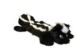 Kyjen Plush Puppies Real Animal Squeaker Mat, Long Body Skunk, 6 x 29-Inches