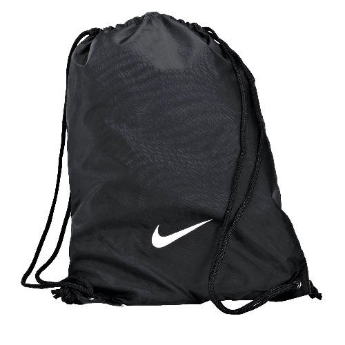 Nike Swoosh BLACK Gymsack Swim Sports Bag