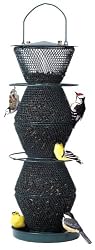 No/No G500332 Forest Green Five Tier Birdfeeder