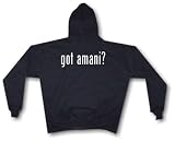 got amani? Men's Hoodie Sweat Shirt Small thru 4XL