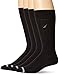 Nautica Men's 4 Pack Classics Dress Casual Wide Rib Crew Socks