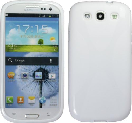 WHITE X-LINE TPU CASE FOR SAMSUNG GALAXY S III S3 i9300 i535 L710 T999 COVER