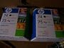 4 pack (2 black/2hp74+ 2 color/2hp75) of Genuine/Actual/OEM/Real/Original new HP ink toner cartridge