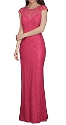 Jeweled Lace Cap Sleeves Fall Evening Dress/Bridesmaid Dress 