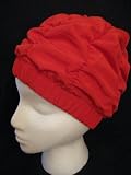 Fashy RED Shower Cap with Wide Headband - RED - Made in Germany