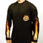 Harley-Davidson� Black Fire Star Pocket Long-Sleeve Tee R423703230