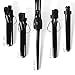 Le Beaute 5-in-1 Curling Iron and Wand Set - 5 Interchangeable Tourmaline Ceramic Barrels and Heat Protectant Glove Included: 2 Clipped, 3 Clipless 1/2 Inch To 1 1/2 Inch