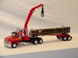 MACK CH LOG TRAILER Truck New Ray