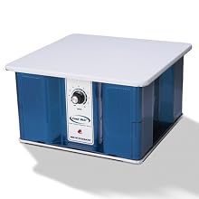 Bel-Art 370280001 Scienceware Aluminum/Polypropylene Cool Stir Large Volume Magnetic Stirrer, 15-1/2" Length x 15-1/2" Width x 9-1/2" Height