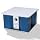 Bel-Art 370280001 Scienceware Aluminum/Polypropylene Cool Stir Large Volume Magnetic Stirrer, 15-1/2" Length x 15-1/2" Width x 9-1/2" Height