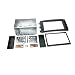RADIOBLENDE Doppel-DIN Komplettset Smart Fortwo (BR451) ab Bj. 03/2007