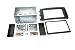 Produkt-Bild: RADIOBLENDE Doppel-DIN Komplettset Smart Fortwo (BR451) ab Bj. 03/2007
