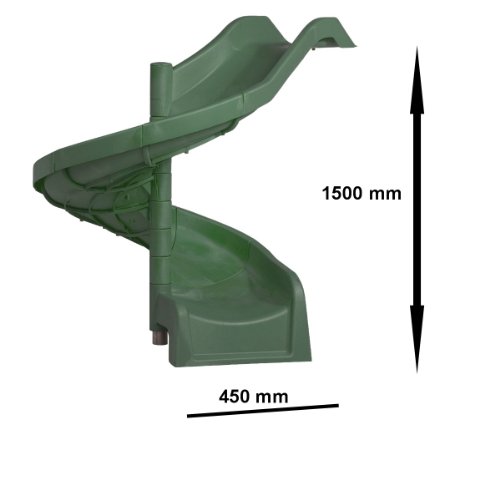 Imagen 3 de Diapositiva espiral creciente tolva verde