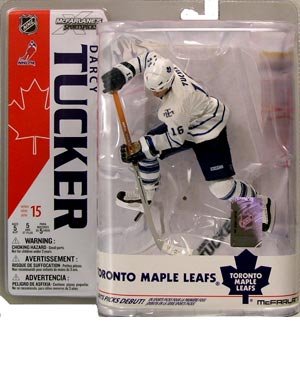 McFarlane Toys NHL Sports Picks Series 15 Action Figure Darcy Tucker (Toronto Maple Leafs) White Jersey