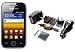 UltimateAddons Worldwide Travel Charger Kit with Emergency Battery for Samsung Galaxy Y
