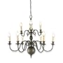 Royce Lighting RC2195/6+3ORB Stalton Nine-Light Chandelier Oil Rubbed Bronze