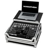 Marathon Flight Road Case MA-TKS4LT Case To Hold 1 X Traktor Kontrol S4 Music Controller with Laptop Shelf