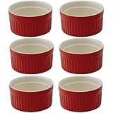 Mrs. Anderson's Baking Ceramic Ramekin, Set of 6, Rose
