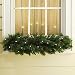 Set of 2 Cordless LED Pre-lit Garland, Warm White Image