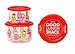 Sugarbooger Good Lunch Small Snack Container, Matryoshka Doll, 2 Count