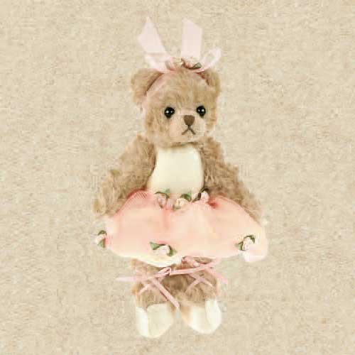 Tiny Dancer 4.5" Ballerina Teddy Bear by Bearington Bears