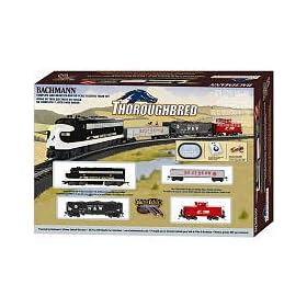 Bachmann Trains Thoroughbred Ready-to-Run HO Scale Train Set from Electric Starters