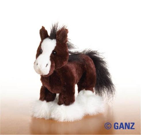 Lil Kinz Clydesdale Horse Brand New Sealed Tag Webkinz