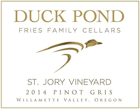 2014 Duck Pond St. Jory Vineyard Pinot Gris 750 mL