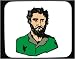 Decorated Mouse Pad with man, Canada, bust, beard, 