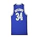 Ray Allen Played in He Got Game Movie Lincoln #34 jesus shuttlesworth Basketball Jersey Embroidered white/blue S to XXXL
