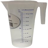 WirthCo 94120 Funnel King General Purpose Graduated Measuring Container - 500 ml Capacity