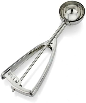 Gracelife Cookie Ice Cream Scoop Tablespoon Melon Baller Food Grade Stainless Steel (Medium-52ml(diameter50mm))
