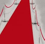 4,5m Roter Teppich Hochzeit VIP