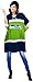 Littlearth Unisex NFL Seattle Seahawks Hoodie Poncho, 70.5