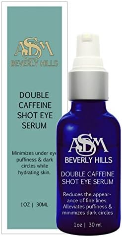 Eye Cream Caffeine Dark Circles Puffy Baggy Eyes Serum 1 OZ