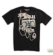 JEDIDIAH MENS SOUNDTRACK TEE ON BLACK