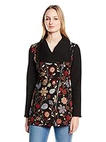 Peace & Love Abrigo (Negro)