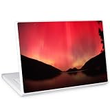 Apple MacBook Airスキンシール【GELASKINS】【Aurora Borealis Over Jordan Pond】【お取り寄せ納期3週間前後】