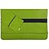 Inateck 13.3 Inch MacBook Air/ MacBook Pro Retina Ultrabook Netbook Bag Case Cover Sleeve Carrying Protector Case Bag with Card Slot, Compatible with Most 11-Inch Ultrabook Netbook [Size: 13.3-Inch, Color: Green]