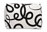 Citta Design 'Flux' Wash Bag, Black/White, Large