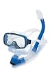Tusa Mask Snorkel Combo (Blue)
