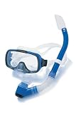 Tusa Mask Snorkel Combo (Blue) Tusa Mask Snorkel Combo (Blue)