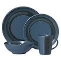 Narrow Rim 16-pc. Dinnerware Set - Blue Sky