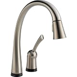 Buy Delta 980T-SS-DST Pilar Single Handle Pull-Down Kitchen Faucet with Touch2O... by DELTA FAUCET