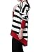 Allegra K Women Boat Neck Batwing Tops Stripe Oversize T Shirts